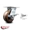 Service Caster 5 Inch High Temp Phenolic Caster with Roller Bearing and Brake/Swivel Lock SCC SCC-35S520-PHRHT-SLB-BSL - alternate 5
